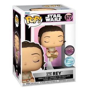 Funko Pop! Star Wars: Power of The Galaxy - Rey, Amazon Exclusive